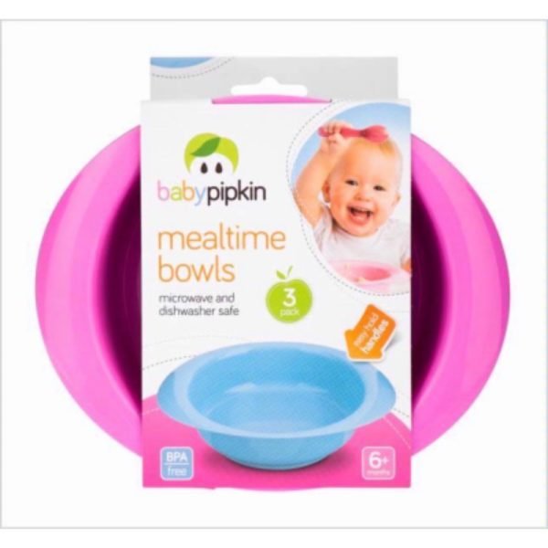 BABY PIPKIN 3 MEALTIME BOWLS